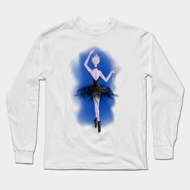 The Nautilus Shell Long Sleeve T-Shirt by amadeuxway